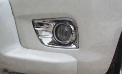3 599 р. Подиумы противотуманных фар СТ Toyota Land Cruiser Prado J150 дорестайлинг (2009-2013)  с доставкой в г. Калуга. Увеличить фотографию 1