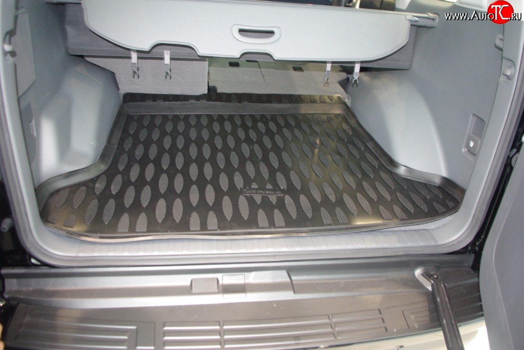 1 429 р. Коврик в багажник (5 мест) Aileron (полиуретан)  Toyota Land Cruiser Prado  J150 (2009-2013)  с доставкой в г. Калуга