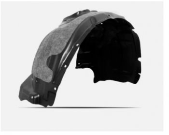 6 999 р. Правый подкрылок передний Totem (с шумоизоляцией)  Toyota RAV4  XA40 (2015-2019)  с доставкой в г. Калуга. Увеличить фотографию 1