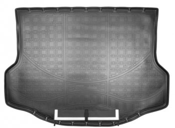 2 989 р. Коврик в багажник Norplast (с докаткой)  Toyota RAV4  XA40 (2012-2019) (Черный с фартуком)  с доставкой в г. Калуга. Увеличить фотографию 1