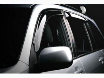 1 799 р. Дефлекторы окон (ветровики) SIM 4 шт  Toyota RAV4  XA305 (2005-2009)  с доставкой в г. Калуга. Увеличить фотографию 1