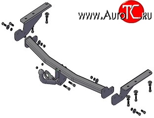 3 499 р. Фаркоп Russtal Toyota RAV4 XA305 5 дв. дорестайлинг (2005-2009)  с доставкой в г. Калуга