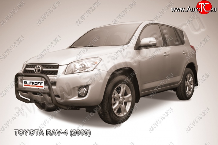 11 999 р. Кенгурятник d57 низкий  Toyota RAV4  XA30 (2008-2010) (Цвет: серебристый)  с доставкой в г. Калуга