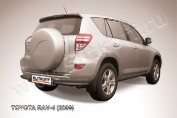 4 499 р. Уголки d57  Toyota RAV4  XA30 (2008-2010) (Цвет: серебристый)  с доставкой в г. Калуга. Увеличить фотографию 1