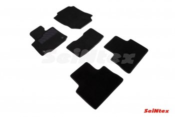 2 599 р. Текстильные коврики в салон МКПП SEINTEX LUX  Toyota RAV4  XA50 (2018-2024)  с доставкой в г. Калуга. Увеличить фотографию 1