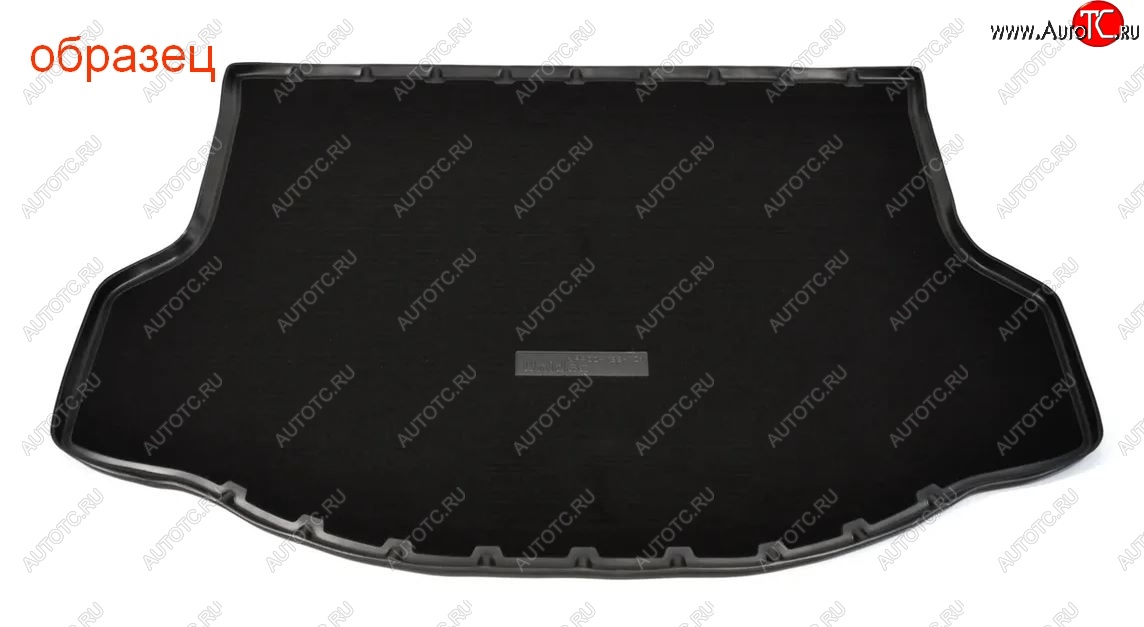 2 789 р. Комбинированый коврик с повышенной износостойкостью в багажник Unidec (полиуретан, текстиль)  Toyota RAV4  XA50 (2018-2024) (Черный)  с доставкой в г. Калуга