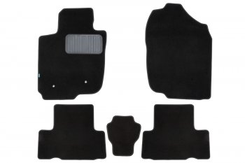 5 449 р. Текстильные коврики салона Klever Premium АКПП  Toyota RAV4 ( CA20,  XA305,  XA30) (2000-2010) (Черные)  с доставкой в г. Калуга. Увеличить фотографию 1