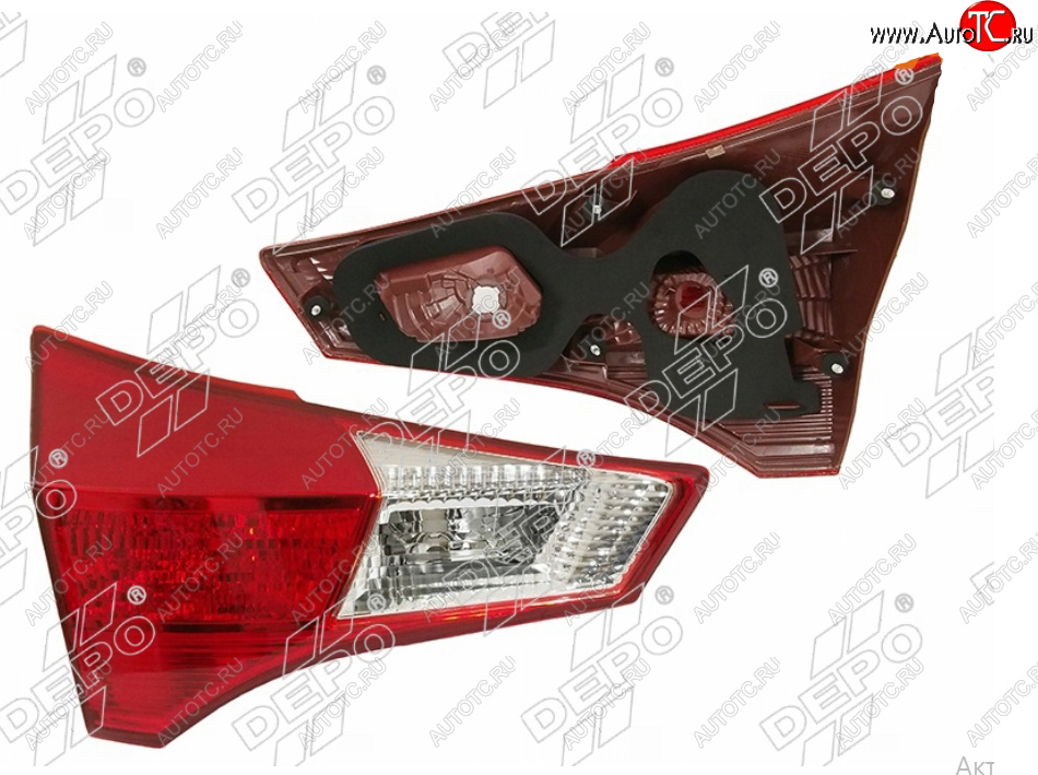 6 599 р. Левый фонарь в крышку багажника DEPO  Toyota RAV4  XA40 (2012-2015)  с доставкой в г. Калуга