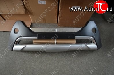 14 399 р. Накладка на передний бампер CT v3 Toyota RAV4 XA40 5 дв. дорестайлинг (2012-2015) (Неокрашенная)  с доставкой в г. Калуга