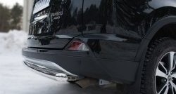 12 999 р. Одинарная защита заднего бампера из трубы с округлым сгибом диаметром 63 мм (рестайлинг) Russtal  Toyota RAV4  XA40 (2012-2015)  с доставкой в г. Калуга. Увеличить фотографию 3