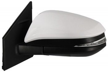 5 499 р. Левое боковое зеркало заднего вида (регулировка, поворотник) SAT Toyota RAV4 XA40 5 дв. дорестайлинг (2012-2015) (Неокрашенное)  с доставкой в г. Калуга. Увеличить фотографию 1