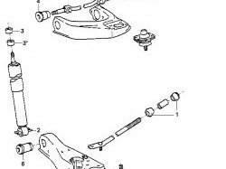 339 р. Полиуретановая втулка продольной реактивной тяги передней подвески Точка Опоры  Toyota Town Ace  3 (1996-2008)  с доставкой в г. Калуга. Увеличить фотографию 2