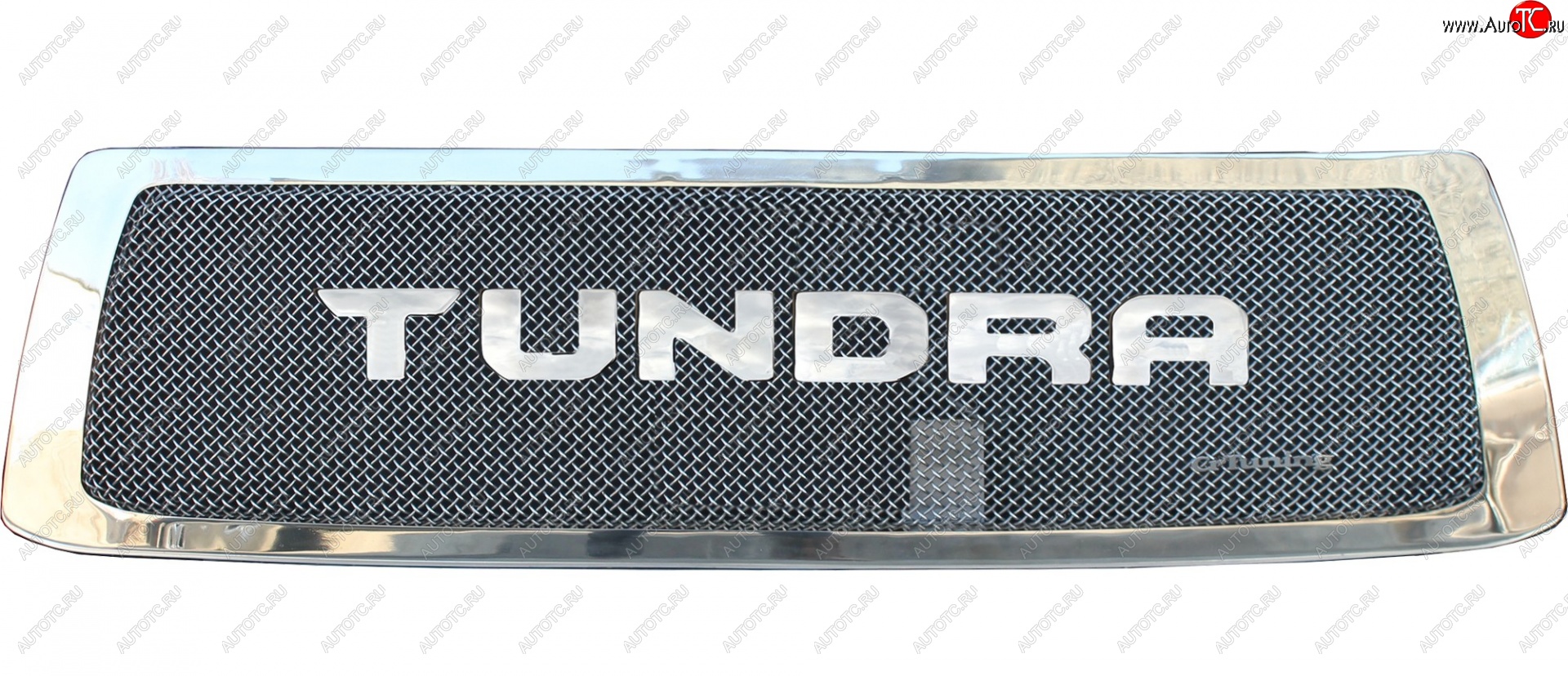 16 429 р. Вставка в решетку радиатора CrTuning  Toyota Tundra  XK50 (2007-2009) (С надписью TUNDRA)  с доставкой в г. Калуга