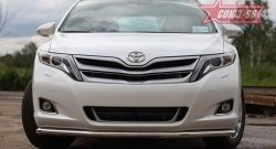 14 219 р. Защита переднего бампера одинарная Souz-96 (d60) Toyota Venza GV10 дорестайлинг (2008-2012)  с доставкой в г. Калуга. Увеличить фотографию 3