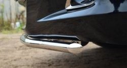 13 799 р. Одинарная защита переднего бампера диаметром 42 мм Russtal Toyota Venza GV10 рестайлинг (2012-2016)  с доставкой в г. Калуга. Увеличить фотографию 3