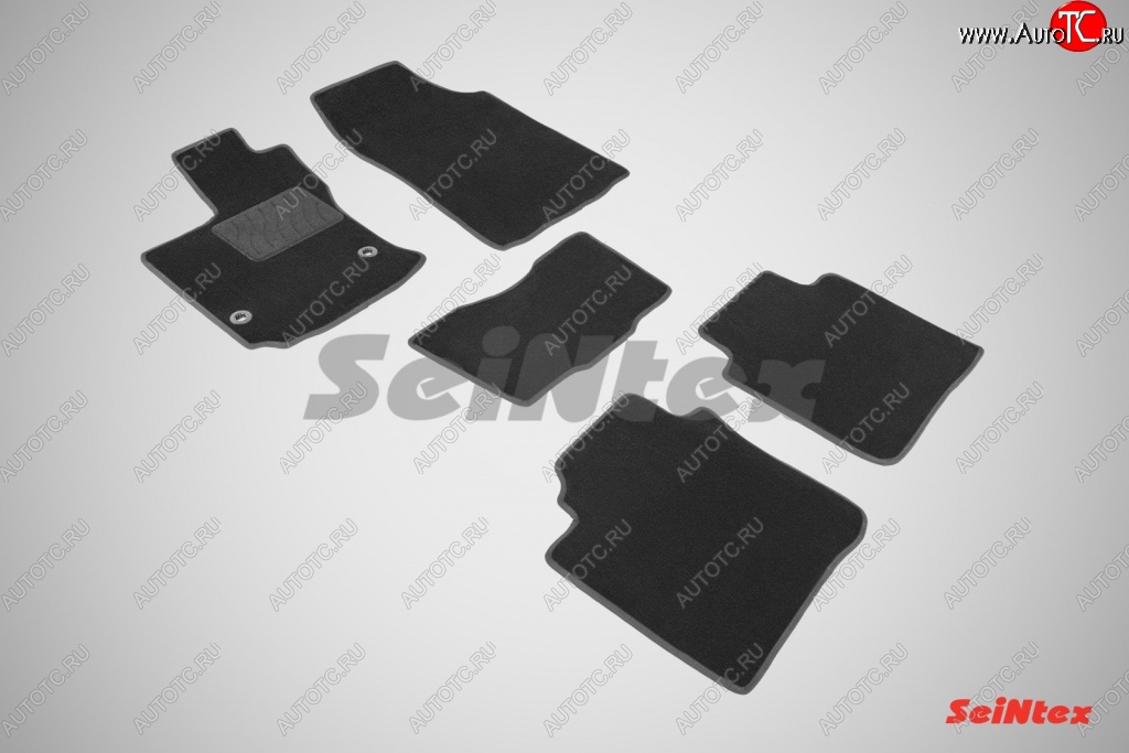 3 089 р. Износостойкие коврики в салон SeiNtex Premium LUX 4 шт. (ворсовые)  Toyota Venza  GV10 (2012-2016)  с доставкой в г. Калуга