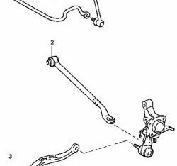 329 р. Полиуретановая втулка стабилизатора задней подвески Точка Опоры  Toyota Vista  седан (1990-1994)  с доставкой в г. Калуга. Увеличить фотографию 2