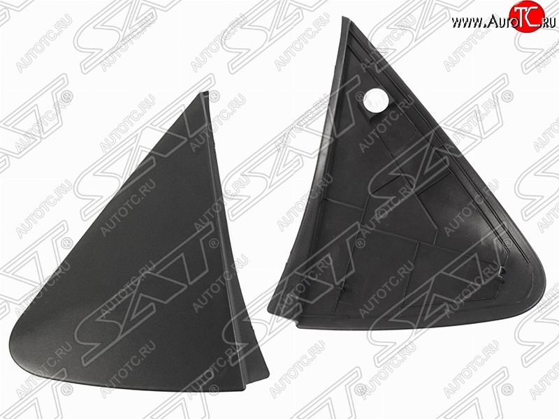 299 р. Правая накладка основания зеркала (треугольник) SAT  Toyota Vitz  XP90 - Yaris  XP90  с доставкой в г. Калуга