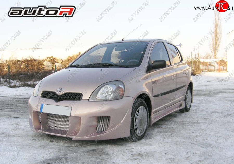 24 999 р. Передний бампер EVO Toyota Yaris XP10 хэтчбэк 5 дв. (1999-2005)  с доставкой в г. Калуга