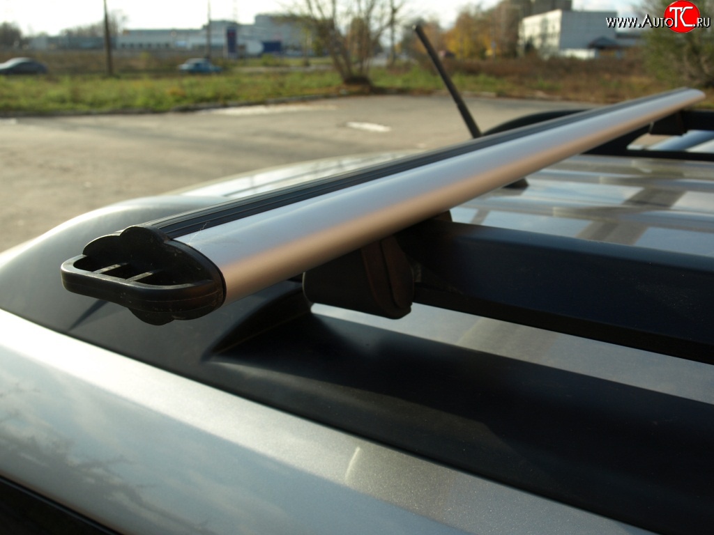 2 179 р. Поперечины Металл Дизайн Mini Hatch F56 хэтчбэк 3 дв. (2013-2024) (Длина 1200 мм (серебристые))  с доставкой в г. Калуга