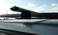 2 179 р. Поперечины Металл Дизайн Ford Ranger RapCab дорестайлинг (2011-2016) (Длина 1200 мм (серебристые))  с доставкой в г. Калуга. Увеличить фотографию 2