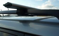 2 179 р. Поперечины Металл Дизайн Mitsubishi RVR 3  1-ый рестайлинг (2012-2017) (Длина 1200 мм (серебристые))  с доставкой в г. Калуга. Увеличить фотографию 3