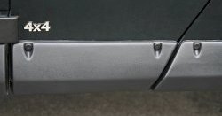 2 499 р. Молдинги RA (комплект)  Уаз 469 (1972-2011) (Поверхность шагрень)  с доставкой в г. Калуга. Увеличить фотографию 2