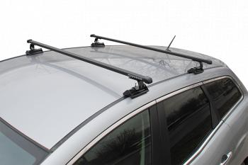 Универсальный багажник на крышу с винтовым соединением предусмотренным автопроизводителем Муравей C-15 Chevrolet Lacetti хэтчбек (2002-2013)