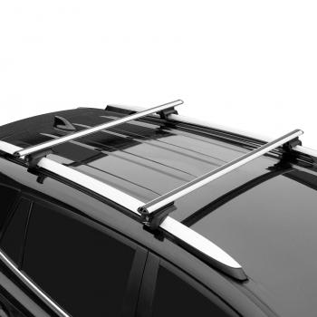 6 799 р. Багажник в сборе LUX Элегант Nissan Dualis J10 1-ый рестайлинг (2009-2010) (поперечины аэро-классик, длина 120 см)  с доставкой в г. Калуга. Увеличить фотографию 2