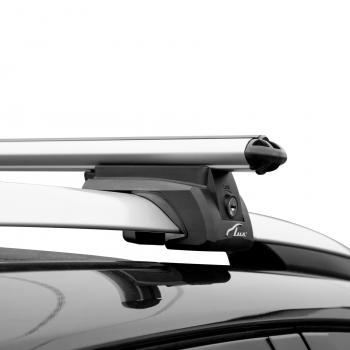 6 799 р. Багажник в сборе LUX Элегант Toyota RAV4 XA50 5 дв. дорестайлинг (2018-2024) (поперечины аэро-классик, длина 120 см)  с доставкой в г. Калуга. Увеличить фотографию 3