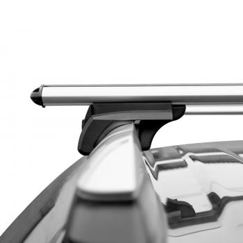 6 799 р. Багажник в сборе LUX Элегант BMW X1 F48 дорестайлинг (2015-2019) (поперечины аэро-классик, длина 120 см)  с доставкой в г. Калуга. Увеличить фотографию 4
