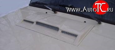 399 р. Воздухозаборник Klassik (90х19х7 см) Chevrolet Spark M200,250 (2005-2010) (Неокрашенный)  с доставкой в г. Калуга