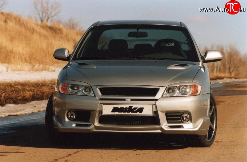 2 849 р. Жабры на капот Nika Subaru Outback BP дорестайлинг универсал (2003-2006) (Неокрашенные)  с доставкой в г. Калуга