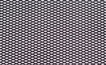 Сетка алюминиевая универсальная ЭКО (ромб, 10 мм, черная) Mitsubishi Outlander GF 2-ой рестайлинг (2015-2018)