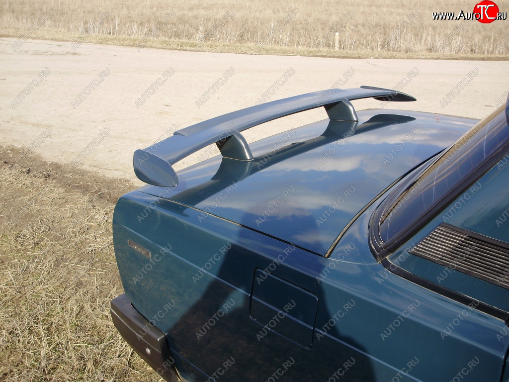 2 799 р. Длинный универсальный спойлер Кураж Hyundai Accent седан ТагАЗ (2001-2012) (Без места под стоп сигнал, Неокрашенный)  с доставкой в г. Калуга