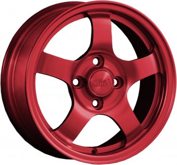 12 799 р. Кованый диск Slik Classik 6x14 (Красный RED) Stels ATV 600 Y LEOPARD (2014-2017) 4x110.0xDIA60.0xET41.0 (Цвет: Красный RED). Увеличить фотографию 1