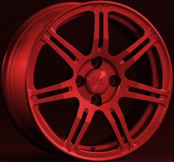 Кованый диск Slik Classik 6.5x15 (Красный) Opel Combo E (2018-2024) 5x108.0xDIA65.1xET42.0