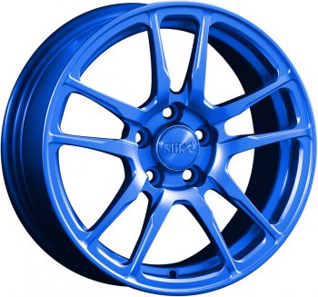 Кованый диск Slik Classik 6.5x15 (Синий) любое авто (универсальное)   (Цвет: Синий)