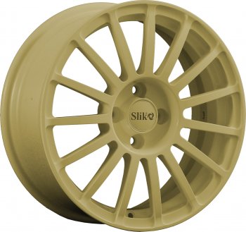 18 999 р. Кованый диск Slik classik R16x6.5 Золотой (G) 6.5x16 Suzuki Escudo 3 дорестайлинг (2006-2008) 5x114.3xDIA60.1xET45.0 (Цвет: G). Увеличить фотографию 1