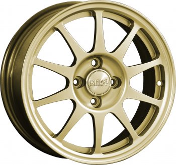 14 799 р. Кованый диск Slik Classik 6x15 (Металлик золотой) Volkswagen Caddy 2K дорестайлинг (2003-2010) 5x112.0xDIA57.1xET47.0 (Цвет: Металлик золотой). Увеличить фотографию 1