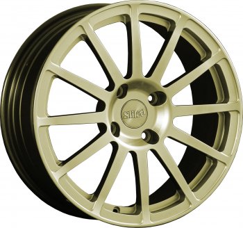25 599 р. Кованый диск Slik classik R17x7.5 Золотой (G) 7.5x17 Opel Astra J GTC (2011-2018) 4x115.0xDIA70.2xET44.0 (Цвет: G). Увеличить фотографию 1