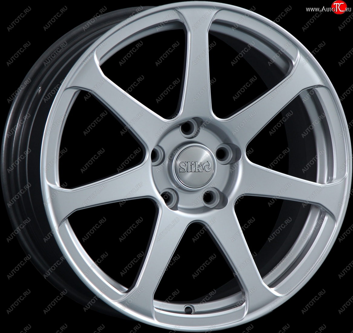 14 099 р. Кованый диск Slik classik R17x7.5 Серебристый светлый (S16) 7.5x17 Hyundai Tucson 3 TL дорестайлинг (2015-2018) 5x114.3xDIA67.1xET45.0 (Цвет: S16)