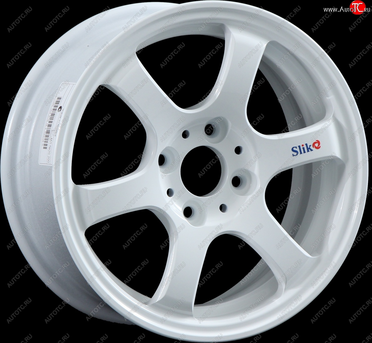 5 999 р. Кованый диск Slik Classik 5.5x14 (Белый W) Honda Fit Aria GD дорестайлинг седан (2002-2005) 4x100.0xDIA56.1xET45.0 (Цвет: Белый W)
