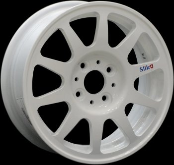 12 499 р. Кованый диск Slik Classik 5.5x14 (Белый W) Nissan Latio N17 седан правый руль дорестайлинг (2012-2014) 4x100.0xDIA60.0xET40.0 (Цвет: Белый W). Увеличить фотографию 1