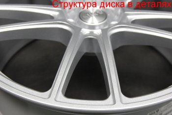 59 999 р. Кованый диск Slik PREMIUM L-610 9.0x20 Audi Q7 4L дорестайлинг (2005-2009) 5x130.0xDIA71.6xET55.0 (Серебристый светлый (S16)). Увеличить фотографию 8