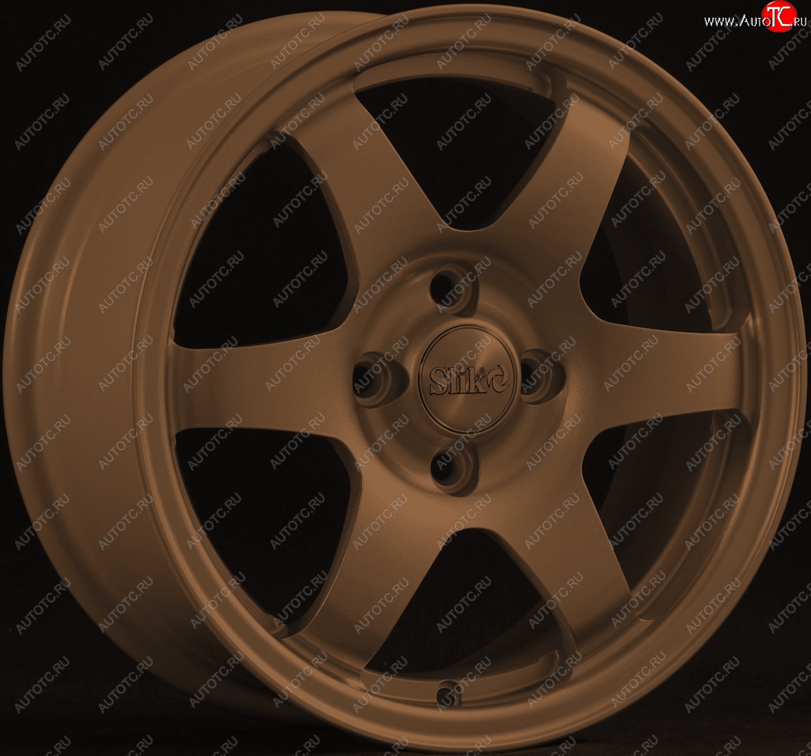 15 249 р. Кованый диск Slik Sport 6.5x15 (Металлик коньячная бронза. Глянец) Alfa Romeo 155 167 (1992-1998) 4x98.0xDIA58.1xET46.0 (Цвет: Металлик коньячная бронза. Глянец)