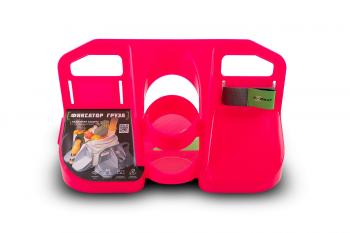 1 039 р. Фиксатор груза универсальный в багажник FORMAT   (цвет: розовый)  с доставкой в г. Калуга. Увеличить фотографию 1