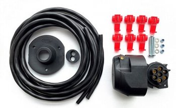 Универсальный комплект электрики для фаркопа БАФ-0180 Mazda CX-5 KE дорестайлинг (2011-2014)