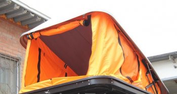 Багажный бокс-палатка Yuago Travel 2.0 (лето, 1000 л/230x160x35 см) на крышу 