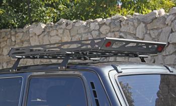 15 299 р. Багажник универсальный (с откидными бортами) АПС Chevrolet Captiva  дорестайлинг (2006-2011) (черный)  с доставкой в г. Калуга. Увеличить фотографию 8